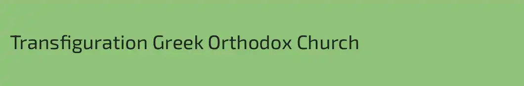 Transfiguration Greek Orthodox Church